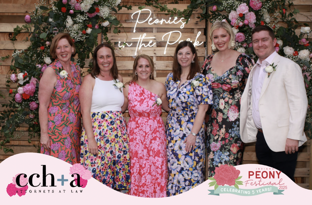 CCHA Law attorneys attend Peonies in the Park