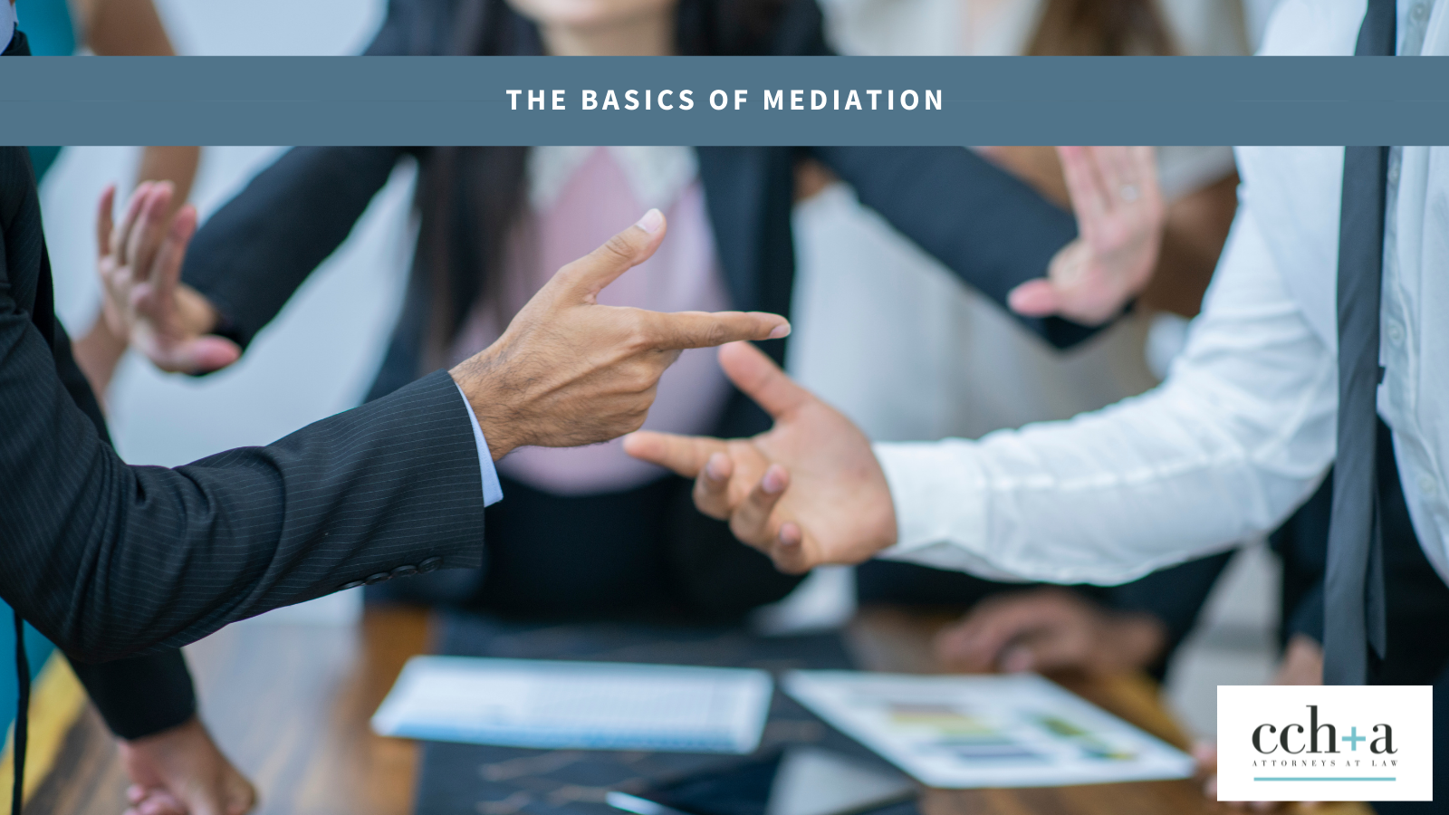 CCHA the basics of mediation blog