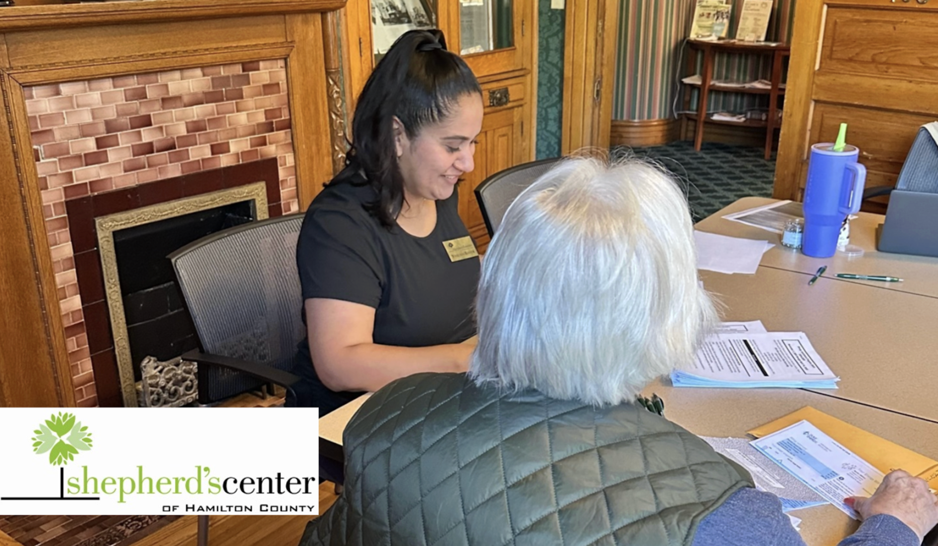 Shepherds Center volunteer