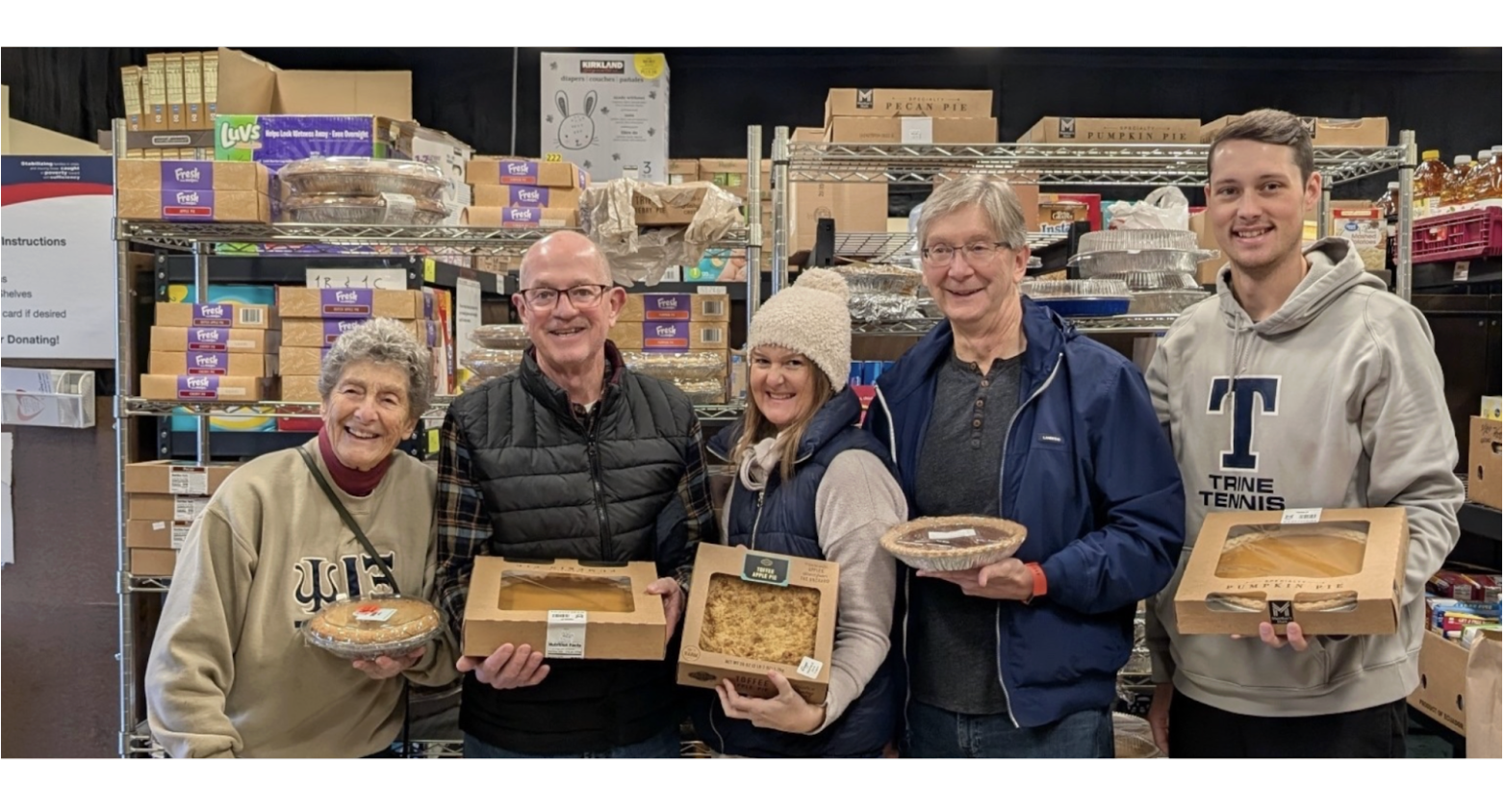 The Caring Center volunteers